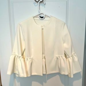 Flared sleeve women’s blazer